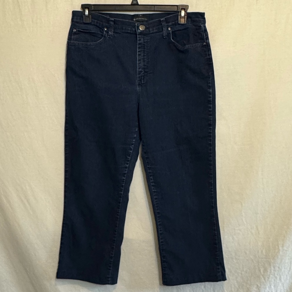 B-247 Lee Platinum Label‎ PLUS SIZE 16 Short Relaxed Fit Straight Leg Blue Jeans